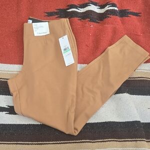 Calvin Klein Camel Brown Work Pants